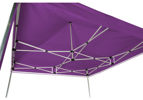 Duratent Faltzelt Hexa40, 3m x 3m, lila