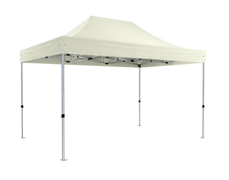 Beiges Faltzelt Hexa40