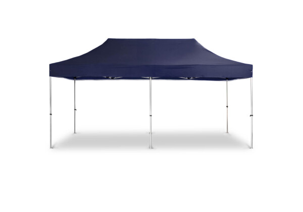 Duratent Faltzelt Hexa40, 3m x 6m, navy-blau