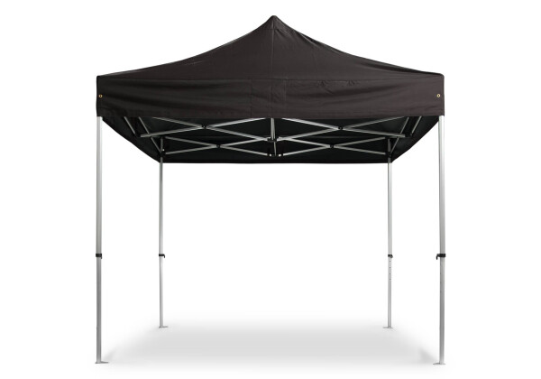 Duratent Faltzelt Hexa40, 2m x 2m, schwarz