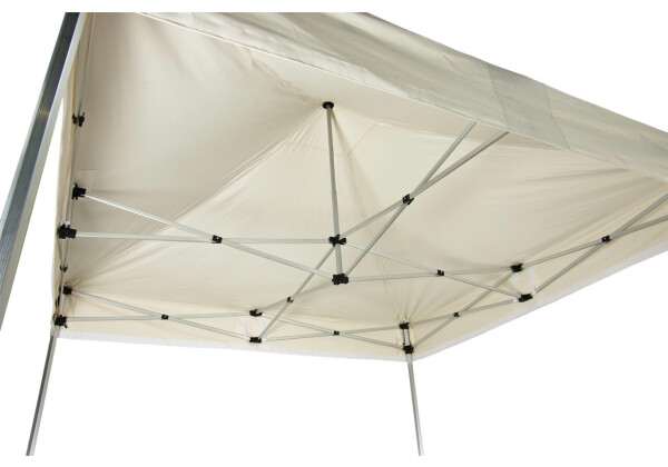 Duratent Faltzelt Hexa40, 2m x 2m, beige