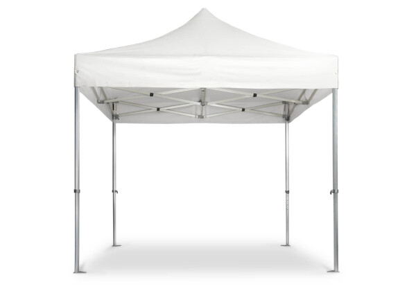 Duratent Faltzelt Hexa50, 4m x 4m, weiß