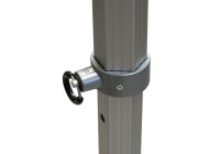 Duratent Faltzelt Hexa50, 4m x 4m, weiß