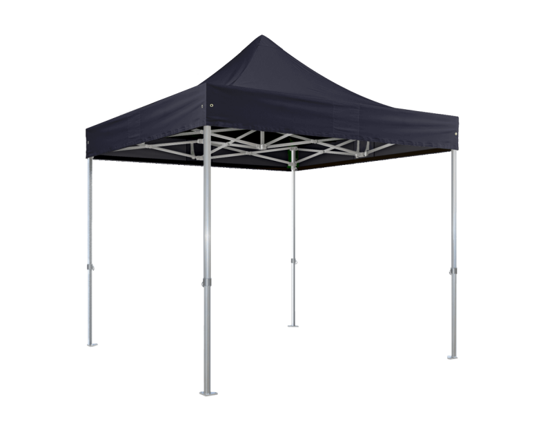 Duratent Faltzelt Hexa50, 4m x 4m, navy-blau