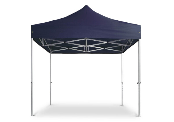 Duratent Faltzelt Hexa50, 4m x 4m, navy-blau