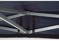 Duratent Faltzelt Hexa50, 4m x 4m, navy-blau