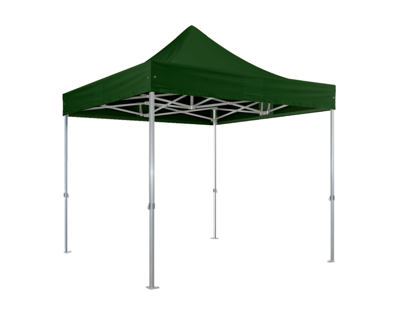 Duratent Faltzelt Hexa50, 4m x 4m, grün