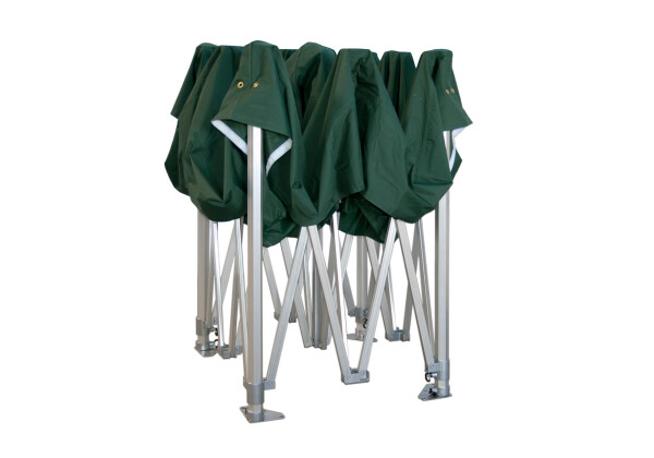 Duratent Faltzelt Hexa50, 4m x 4m, grün