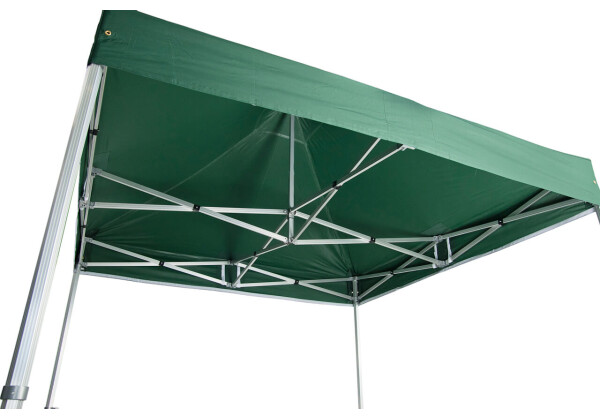 Duratent Faltzelt Hexa50, 4m x 4m, grün