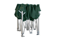 Duratent Faltzelt Hexa50, 4m x 4m, grün