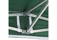 Duratent Faltzelt Hexa50, 4m x 4m, grün