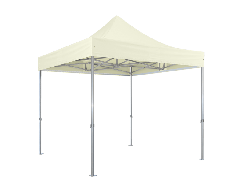 Duratent Faltzelt Hexa50, 4m x 4m, beige