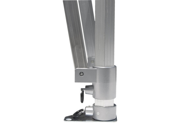 Duratent Faltzelt Hexa50, 4m x 4m, beige