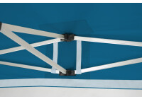 Duratent Faltzelt Hexa40, 3m x 6m, himmelblau