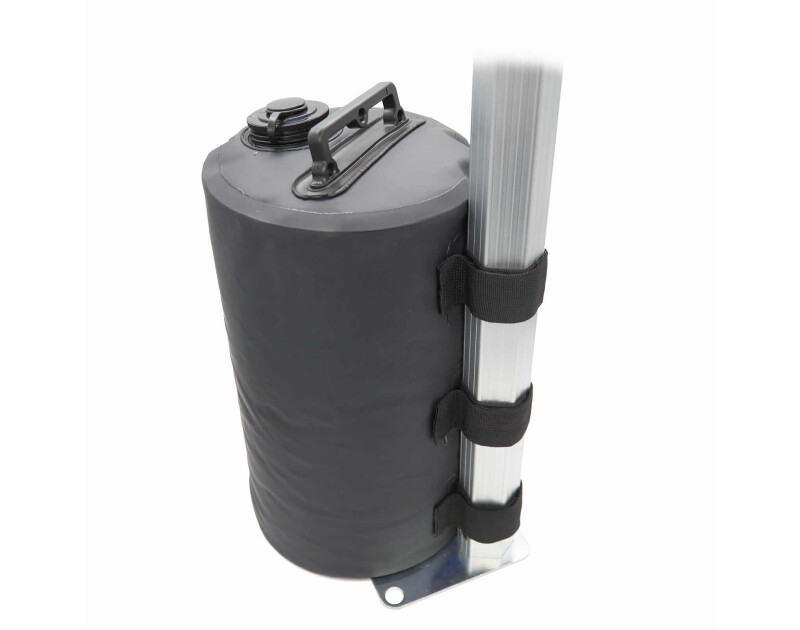 4er Set Baldachin Wassergewichte – Je 25 Liter, 500D PVC, Für Zelte & Pavillons Bis 100 Kg