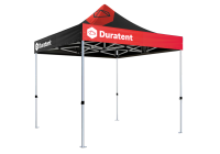 Duratent Faltpavillon Hexa40 3m x 3m, inkl. Vollbedruckung