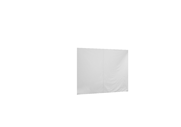 Duratent Seitenwand Forcetex B1 geschlossen, 3m, weiß