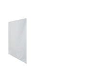 Duratent Seitenwand Forcetex B1 geschlossen, 3m, weiß