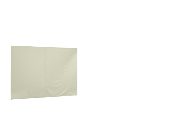 Duratent Seitenwand Forcetex B1 geschlossen, 3m, beige