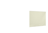 Duratent Seitenwand Forcetex B1 geschlossen, 3m, beige