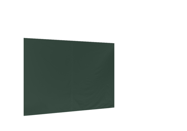 Duratent Seitenwand Forcetex B1 geschlossen, 3m, grün