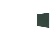 Duratent Seitenwand Forcetex B1 geschlossen, 3m, grün