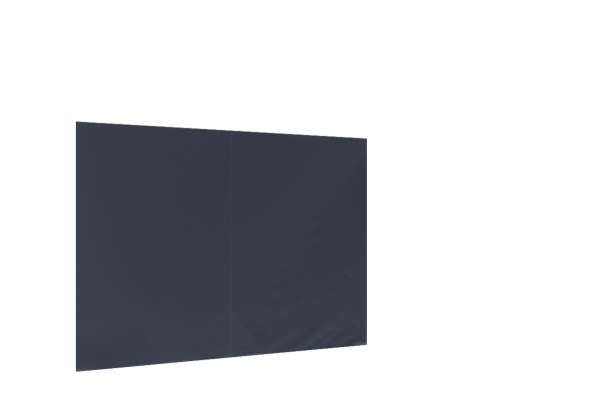 Duratent Seitenwand Forcetex B1 geschlossen, 3m, navy-blau