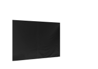 Duratent Seitenwand Forcetex B1 geschlossen, 3m, schwarz