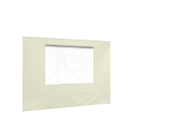 Duratent Seitenwand Forcetex B1 mit Fenster, 3m, beige