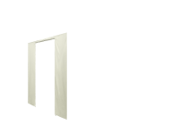 Duratent Seitenwand Forcetex B1 mit Tür, 3m, beige