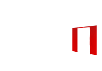 Duratent Seitenwand Forcetex B1 mit Tür, 3m, rot