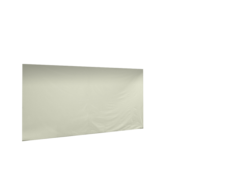 Duratent Seitenwand Forcetex B1 geschlossen, 4,5m, beige