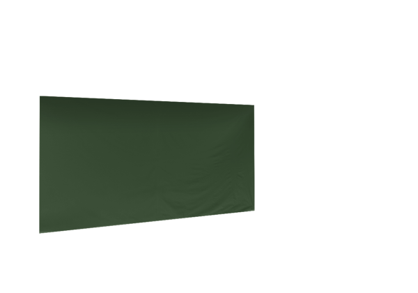 Duratent Seitenwand Forcetex B1 geschlossen, 4,5m, grün