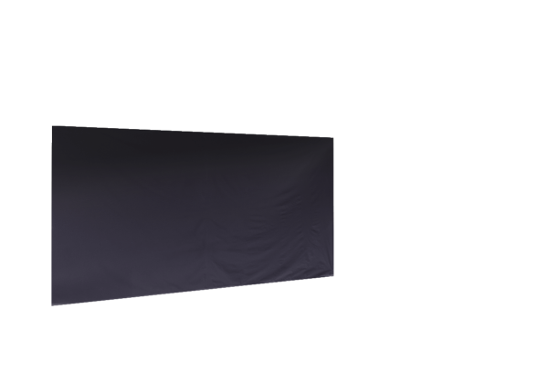 Duratent Seitenwand Forcetex B1 geschlossen, 4,5m, navy-blau