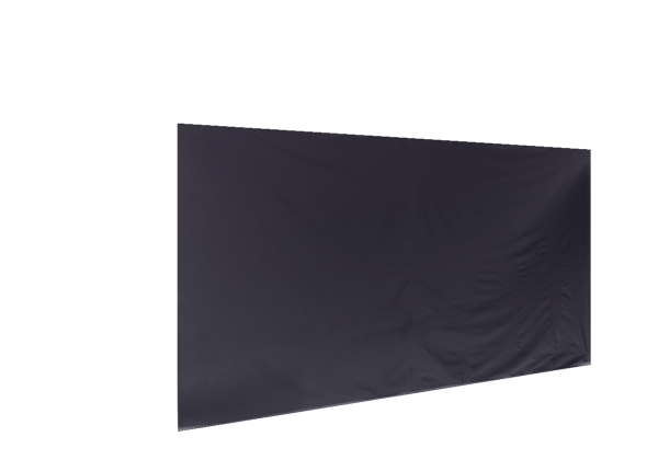 Duratent Seitenwand Forcetex B1 geschlossen, 4,5m, navy-blau