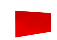 Duratent Seitenwand Forcetex B1 geschlossen, 4,5m, rot