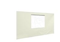 Duratent Seitenwand Forcetex B1 mit Fenster, 4,5m, beige