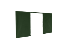 Duratent Seitenwand Forcetex B1 mit Tür, 4,5m, grün