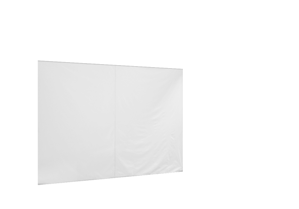 Duratent Seitenwand Forcetex B1 geschlossen, 4m, weiß