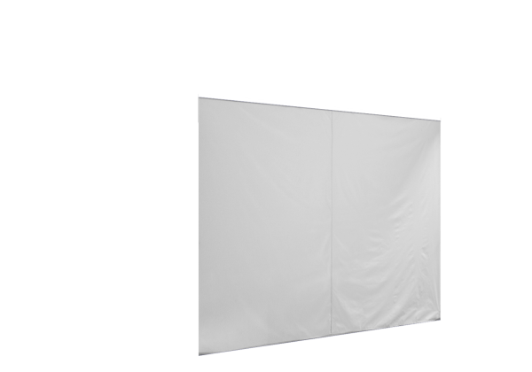 Duratent Seitenwand Forcetex B1 geschlossen, 4m, weiß