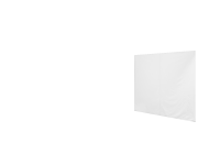 Duratent Seitenwand Forcetex B1 geschlossen, 4m, weiß