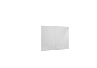 Duratent Seitenwand Forcetex B1 geschlossen, 4m, weiß