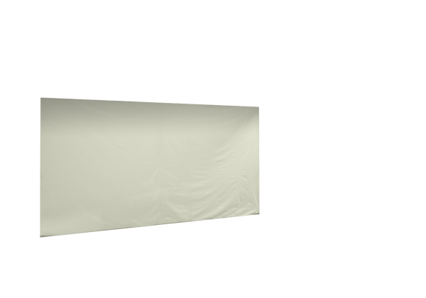 Duratent Seitenwand Forcetex B1 geschlossen, 4m, beige