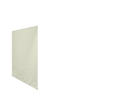 Duratent Seitenwand Forcetex B1 geschlossen, 4m, beige