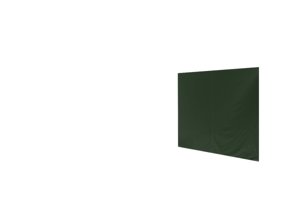 Duratent Seitenwand Forcetex B1 geschlossen, 4m, grün