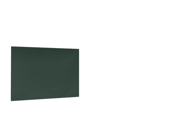 Duratent Seitenwand Forcetex B1 geschlossen, 4m, grün