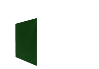 Duratent Seitenwand Forcetex B1 geschlossen, 4m, grün