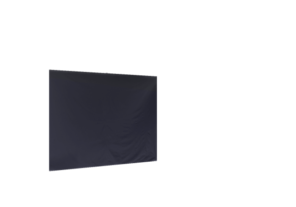 Duratent Seitenwand Forcetex B1 geschlossen, 4m, navy-blau