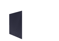 Duratent Seitenwand Forcetex B1 geschlossen, 4m, navy-blau