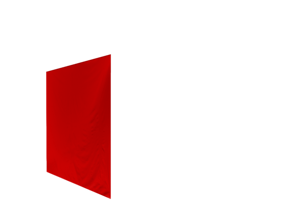 Duratent Seitenwand Forcetex B1 geschlossen, 4m, rot